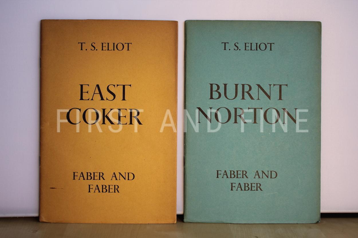 Eliot, T.S. (1940-1942) 'Four Quartets', UK first edition set - Image 8