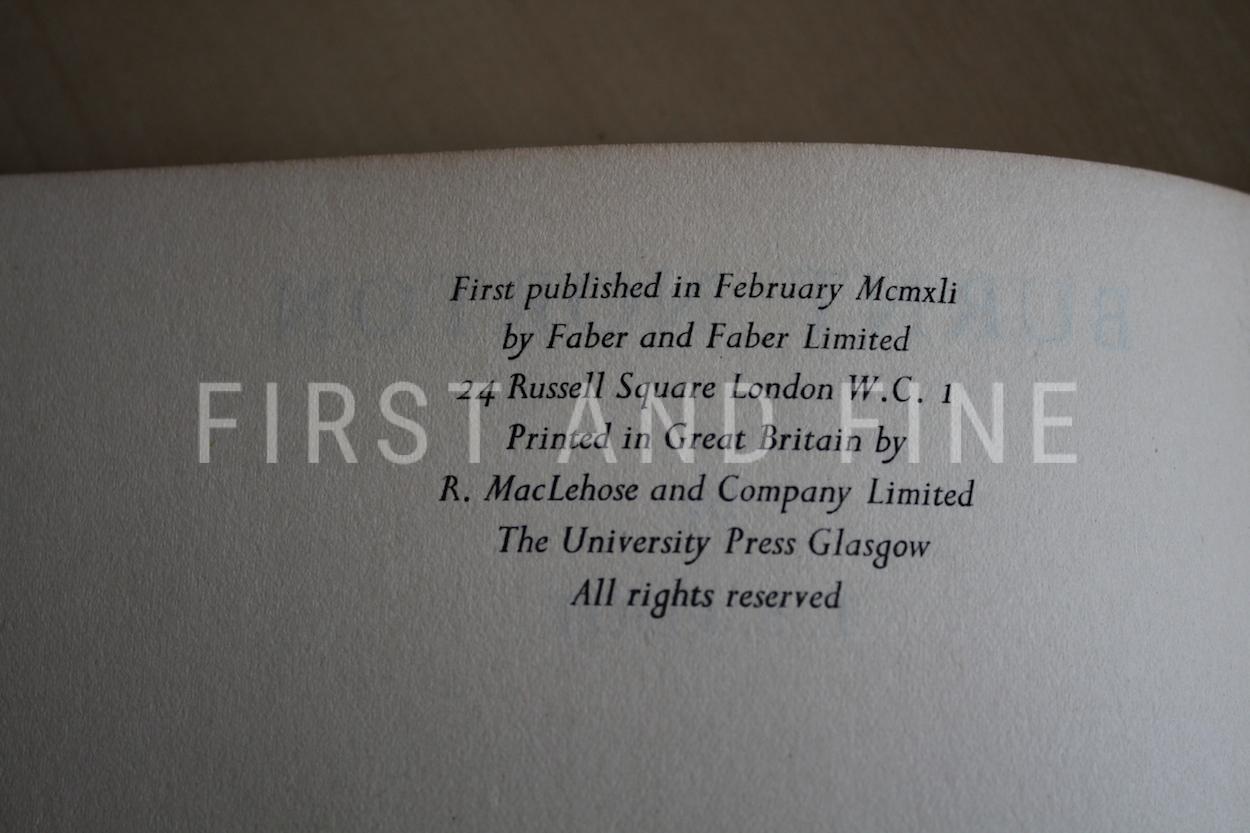 Eliot, T.S. (1940-1942) 'Four Quartets', UK first edition set - Image 5