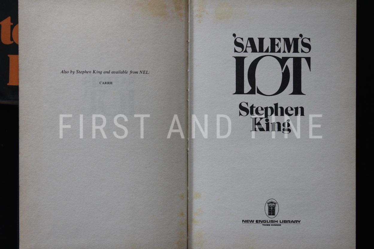 King, Stephen (1976) 'Salem's Lot', UK first edition - Image 4
