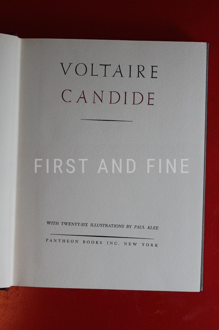 Voltaire (1944) 'Candide or Optimism', limited edition illustrated by Paul Klee - Image 4