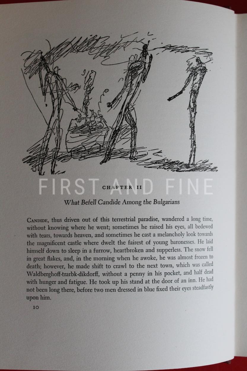Voltaire (1944) 'Candide or Optimism', limited edition illustrated by Paul Klee - Image 9