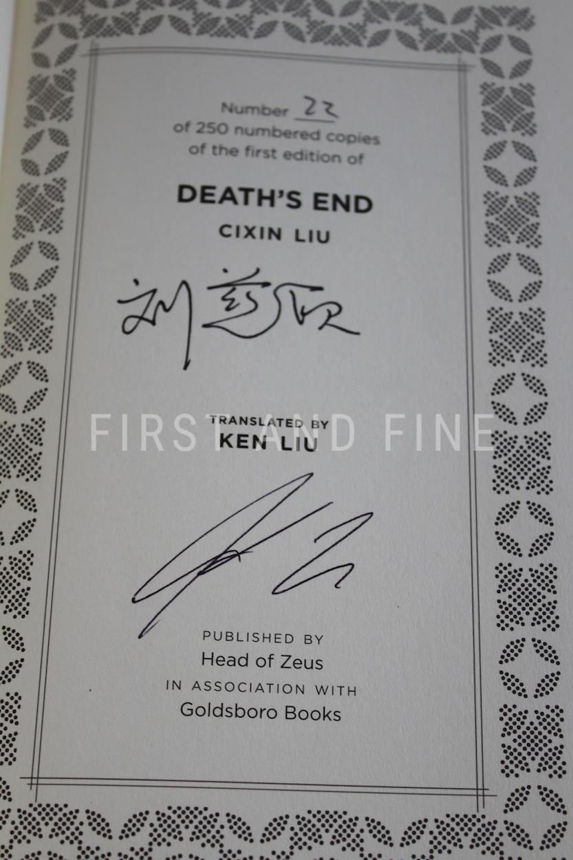 Liu, Cixin (2015-2016) 'The Three-Body Problem', UK signed limited edition - Image 4