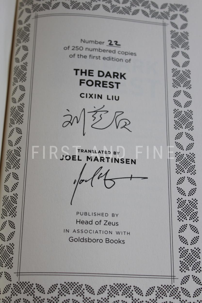 Liu, Cixin (2015-2016) 'The Three-Body Problem', UK signed limited edition - Image 3