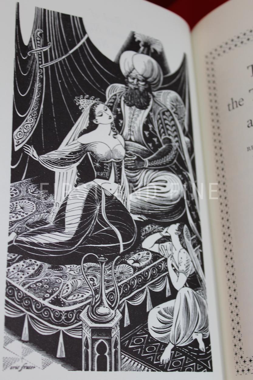 'THE BOOK OF THE THOUSAND NIGHTS AND ONE NIGHT’ AKA ‘ARABIAN NIGHTS’ (1974), FOLIO SOCIETY LIMITED EDITION IN FULL RED LEATHER - Image 18