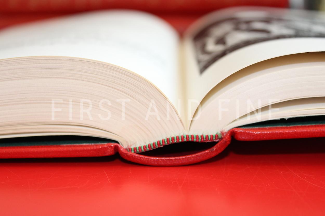 'THE BOOK OF THE THOUSAND NIGHTS AND ONE NIGHT’ AKA ‘ARABIAN NIGHTS’ (1974), FOLIO SOCIETY LIMITED EDITION IN FULL RED LEATHER - Image 9