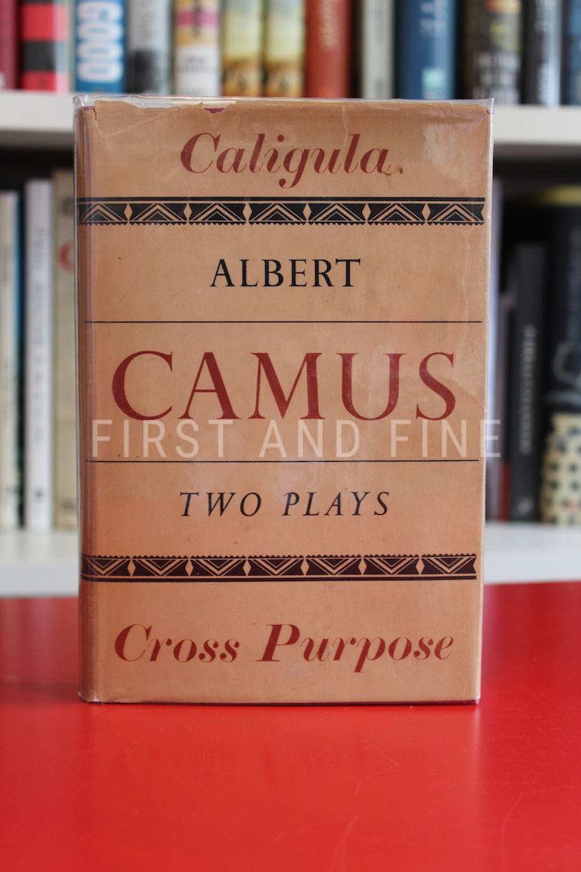 Camus, Albert (1947) 'Two Plays - Caligula and Cross Purpose', signed association copy