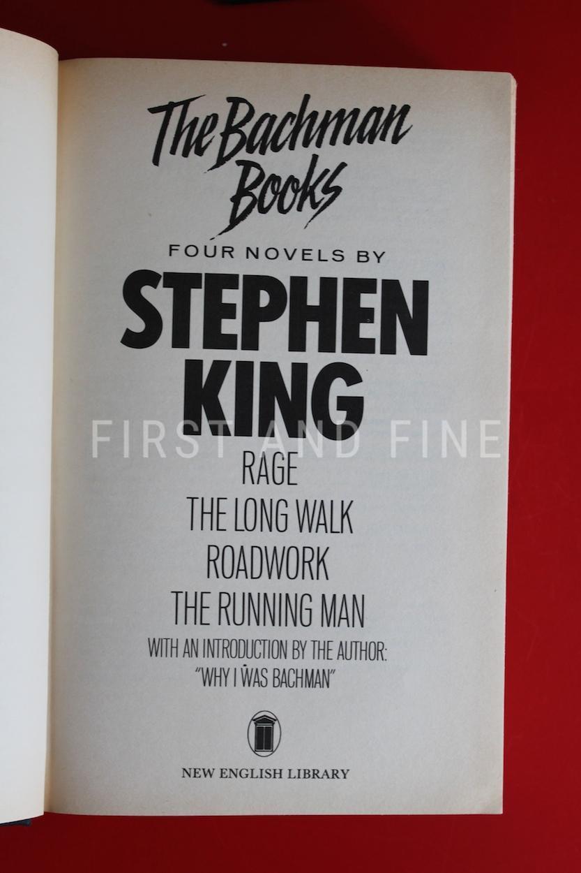 King, Stephen (1986) 'The Bachman Books: Four Novels by Stephen King', UK first edition - Image 4