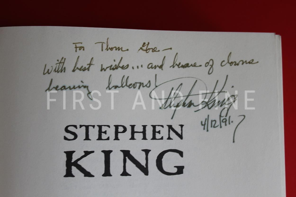 King, Stephen (1986) 'IT', signed first edition - Image 3