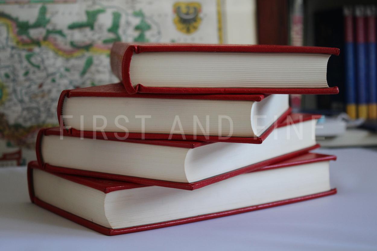 'THE BOOK OF THE THOUSAND NIGHTS AND ONE NIGHT’ AKA ‘ARABIAN NIGHTS’ (1974), FOLIO SOCIETY LIMITED EDITION IN FULL RED LEATHER - Image 5
