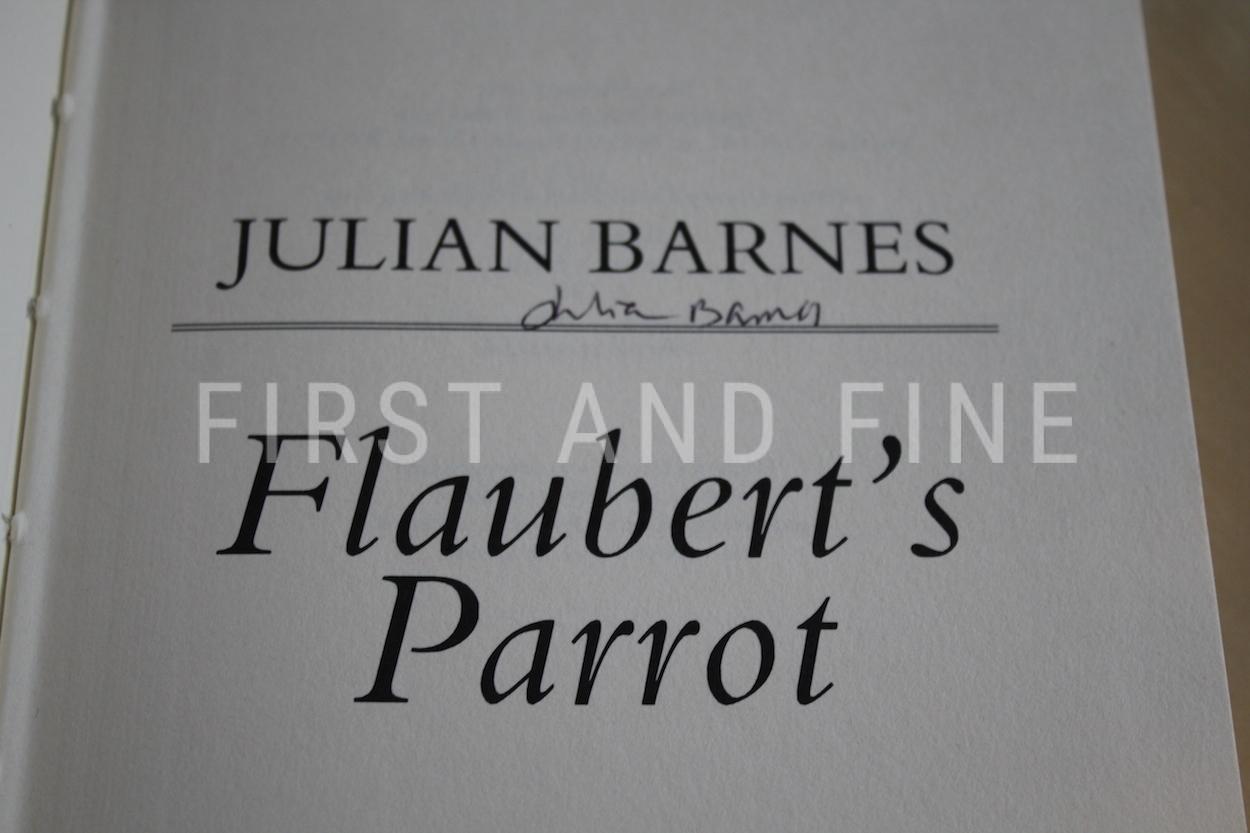 Julian Barnes (1984) 'Flaubert's Parrot', signed first edition - Image 2