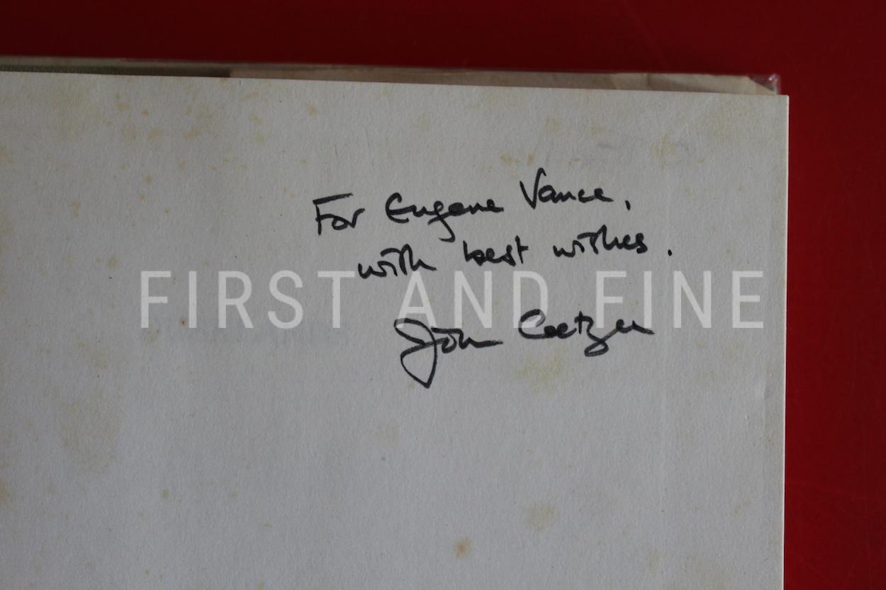 Coetzee, JM (1974) 'Dusklands', signed true first edition association copy - Image 2
