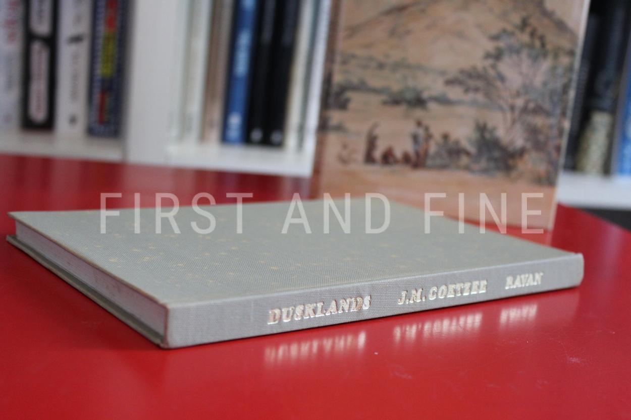 Coetzee, JM (1974) 'Dusklands', signed true first edition association copy - Image 7