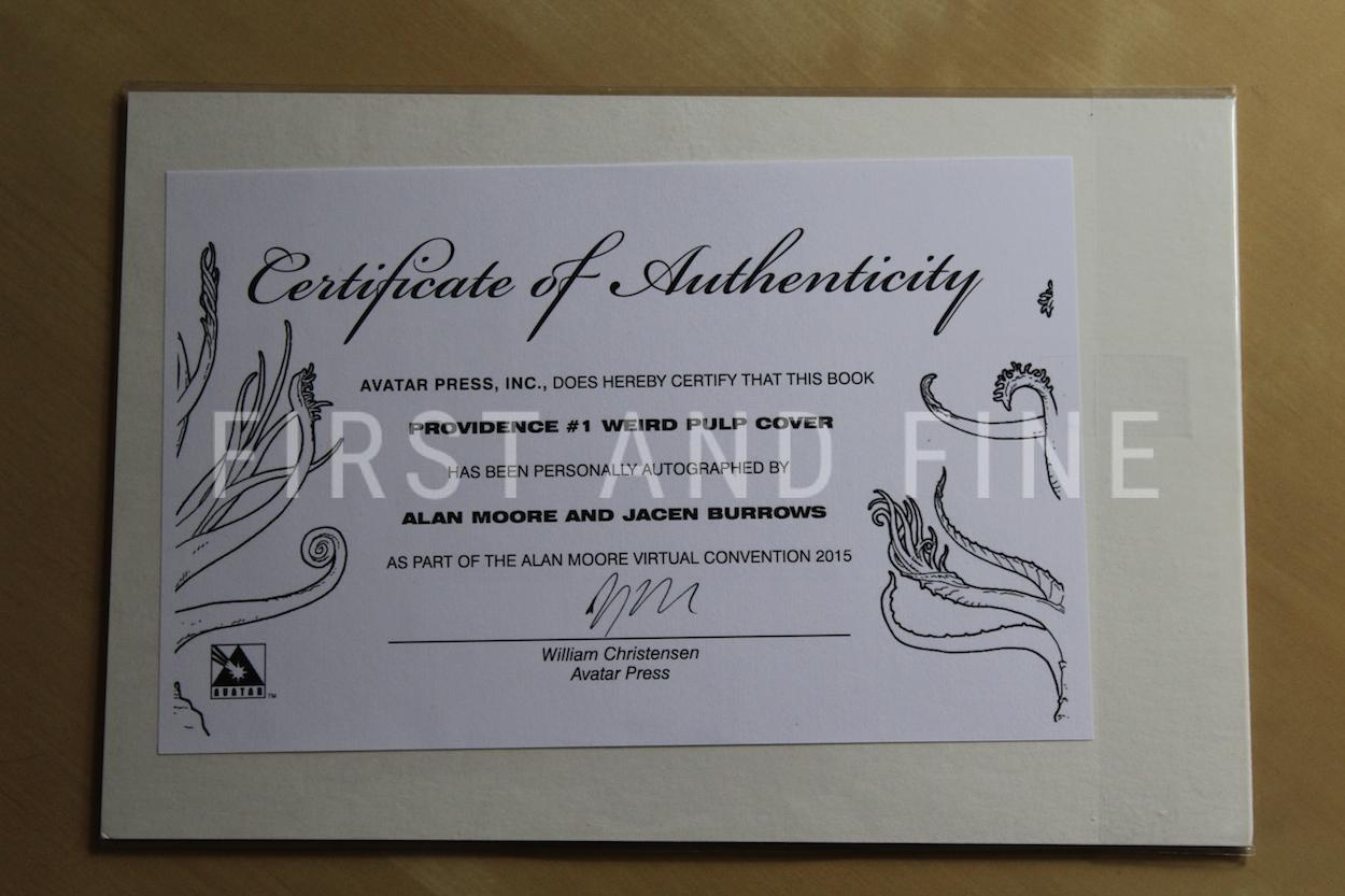 Moore, Alan (2015) 'Providence' #1, signed limited edition - Image 2