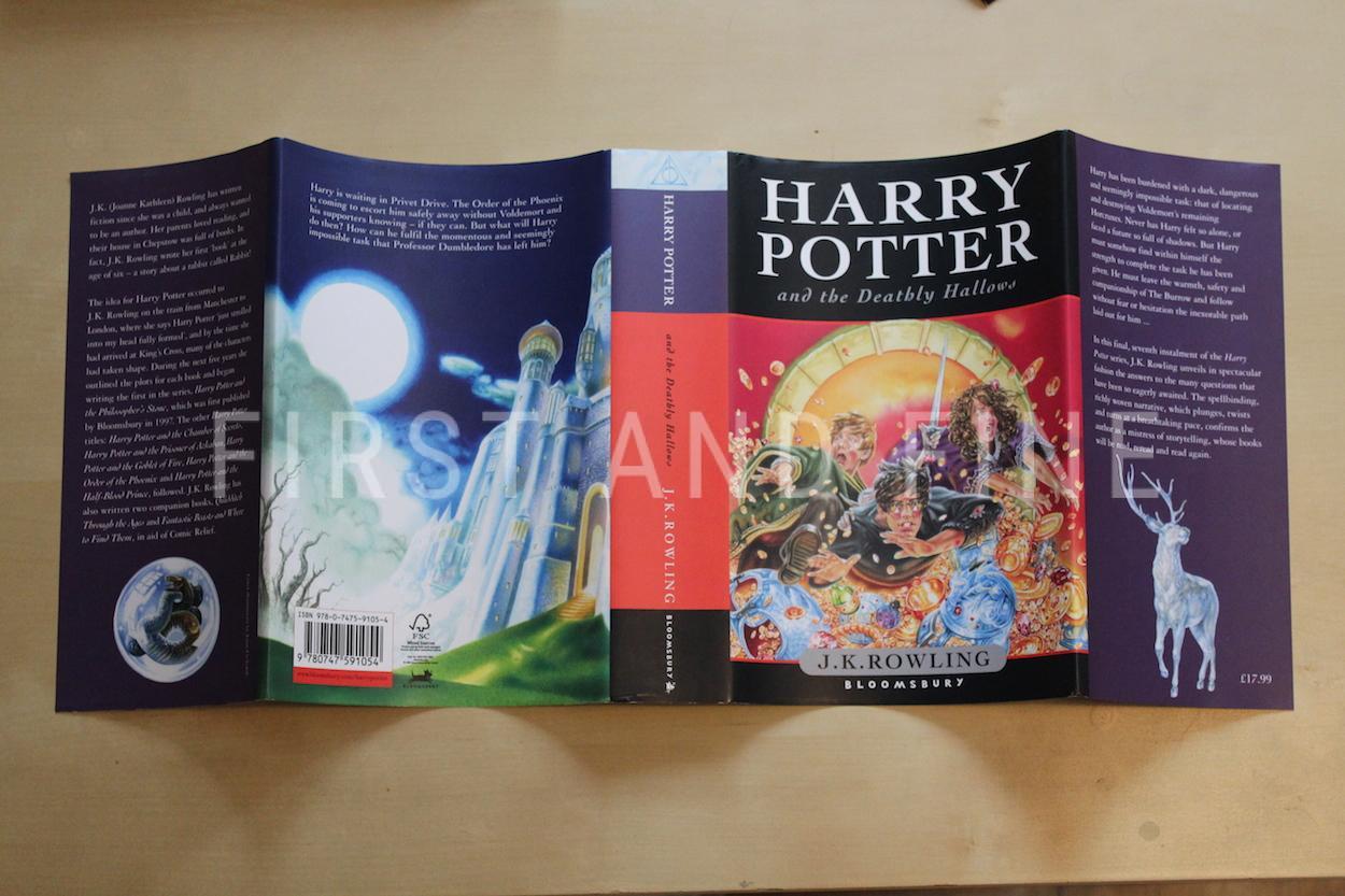 Rowling, JK (2007) 'Harry Potter and the Deathly Hallows', UK signed first edition - Image 10
