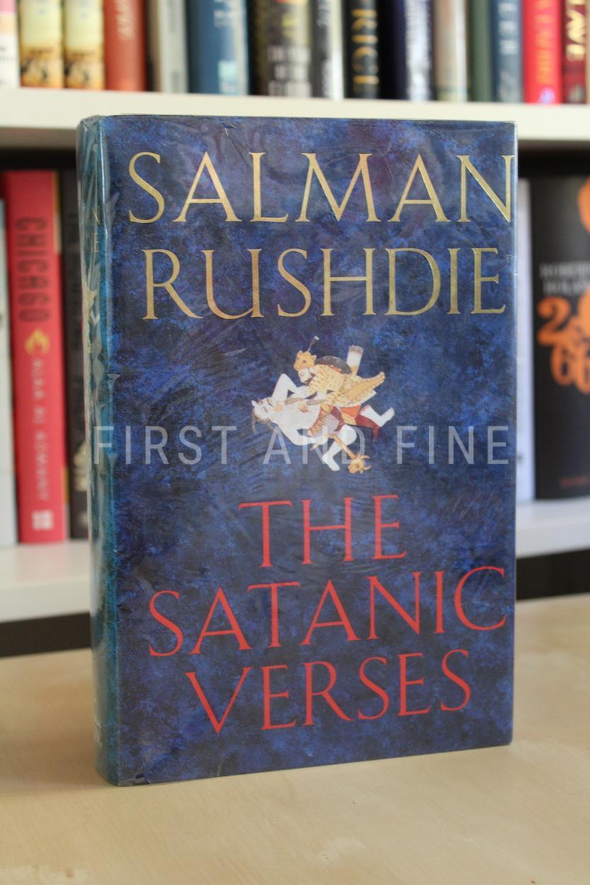 Rushdie, Salman (1988) 'The Satanic Verses', signed and dedicated 'To Humour' UK first edition