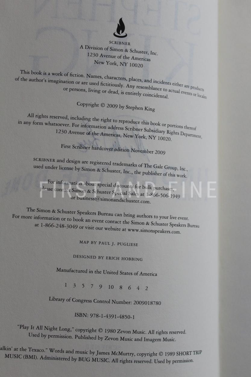 King, Stephen (2009) 'Under the Dome', signed first edition - Image 4