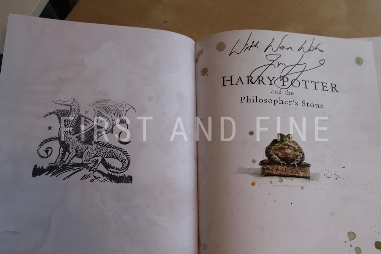 Rowling, J.K. (2015) 'Harry Potter and the Philosopher's Stone', signed first illustrated edition - Image 2