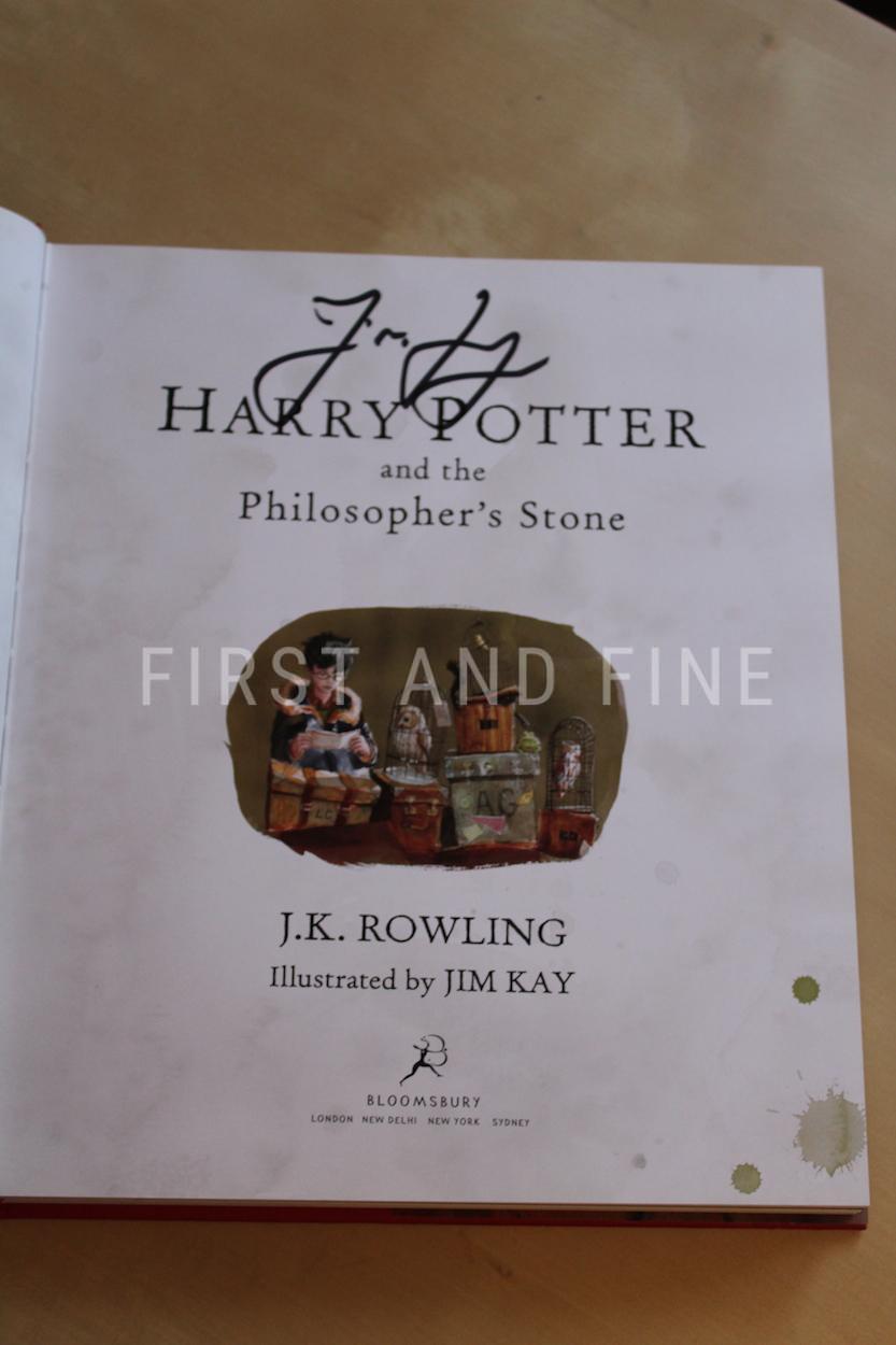 Rowling, J.K. (2015) 'Harry Potter and the Philosopher's Stone', signed first illustrated edition - Image 3