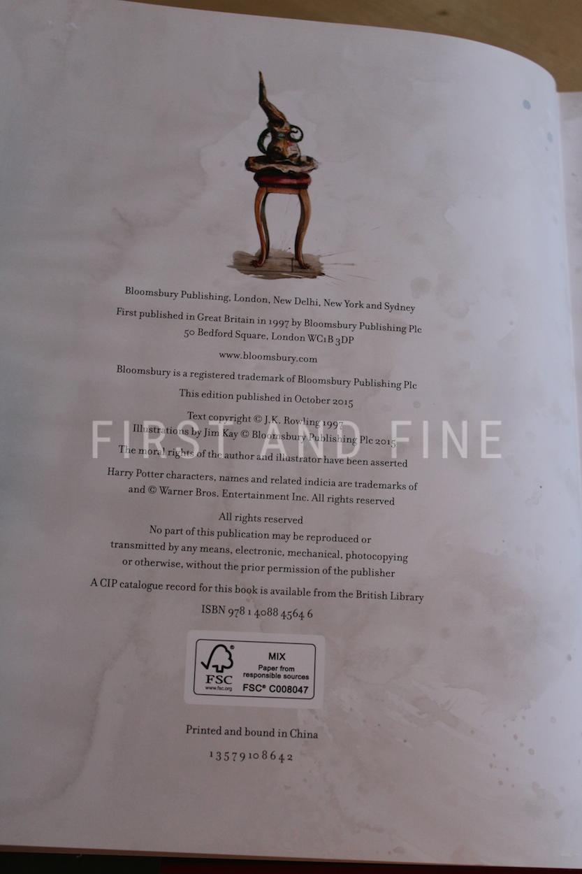 Rowling, J.K. (2015) 'Harry Potter and the Philosopher's Stone', signed first illustrated edition - Image 4