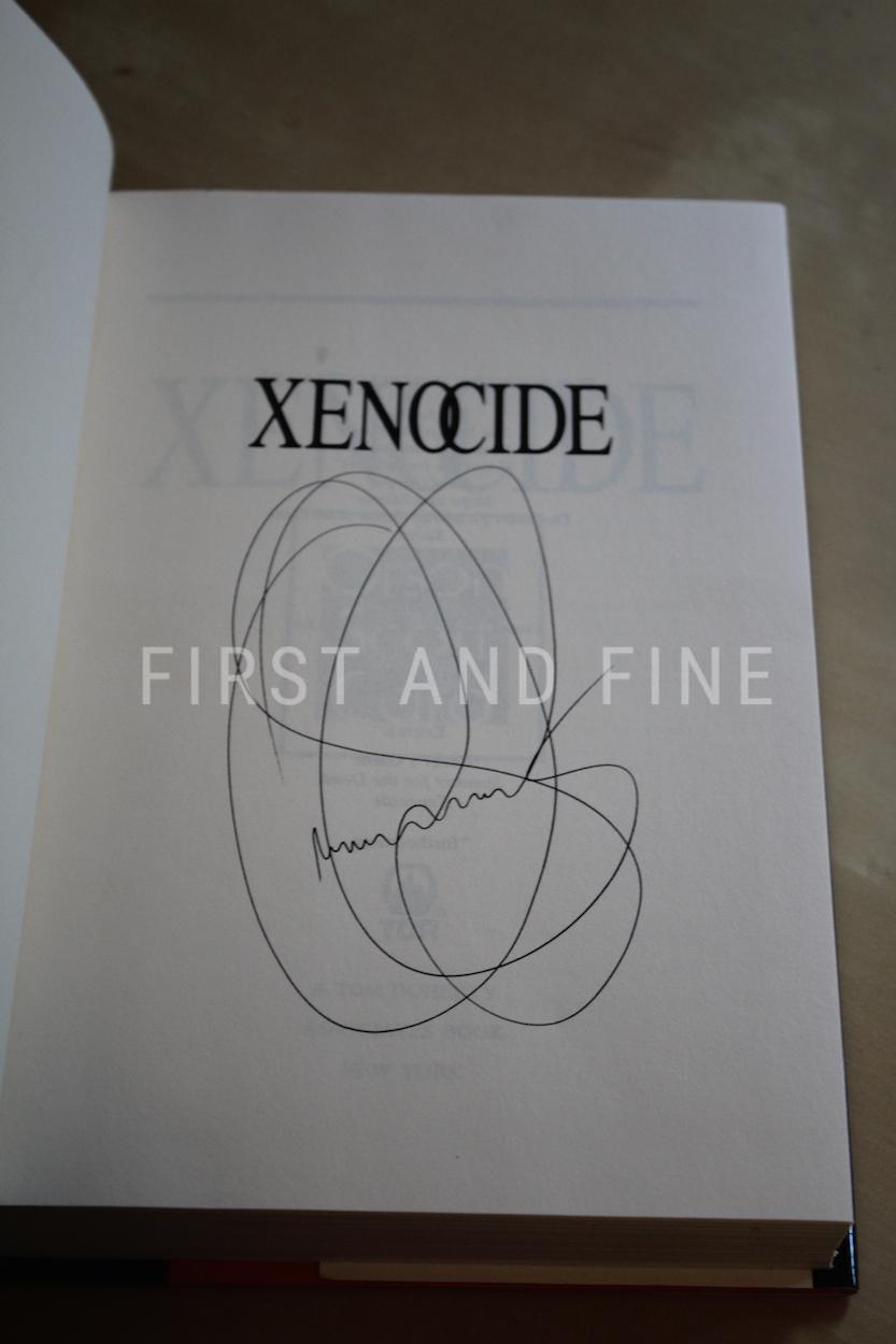 Scott Card, Orson (1985) 'Ender's Game'; 'Speaker for the Dead'; 'Xenocide'; and 'Children of the Mind' signed first edition set - Image 24