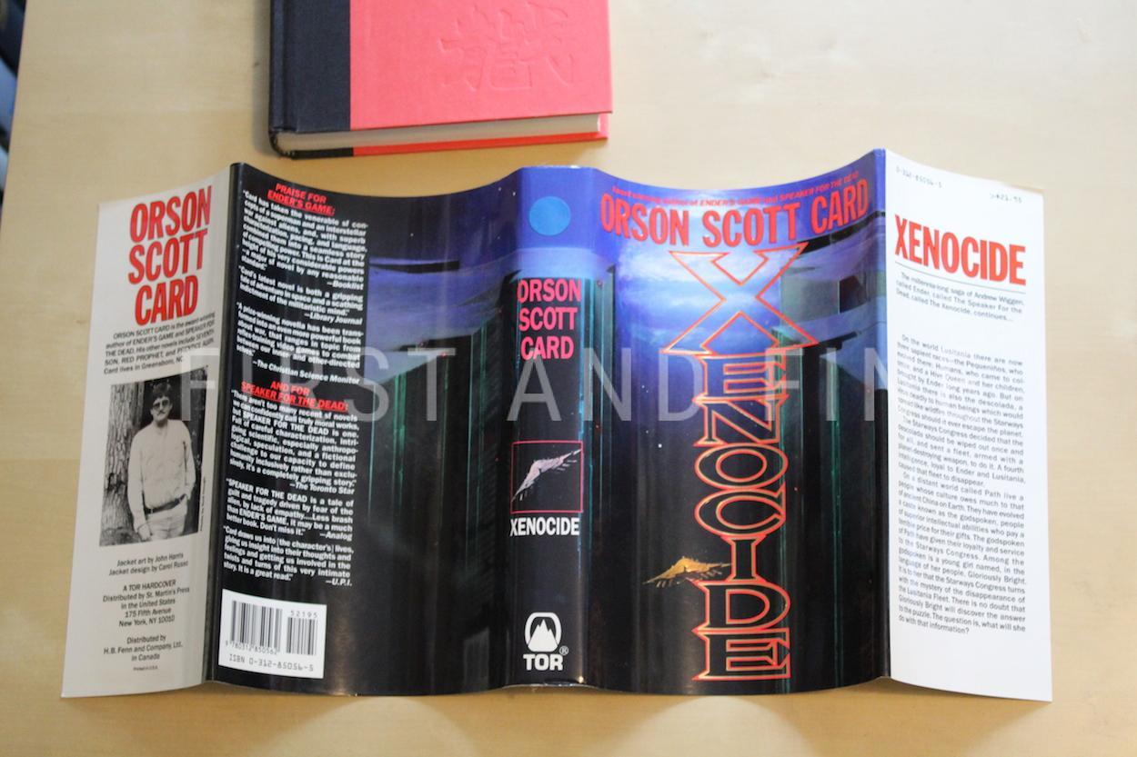 Scott Card, Orson (1985) 'Ender's Game'; 'Speaker for the Dead'; 'Xenocide'; and 'Children of the Mind' signed first edition set - Image 31