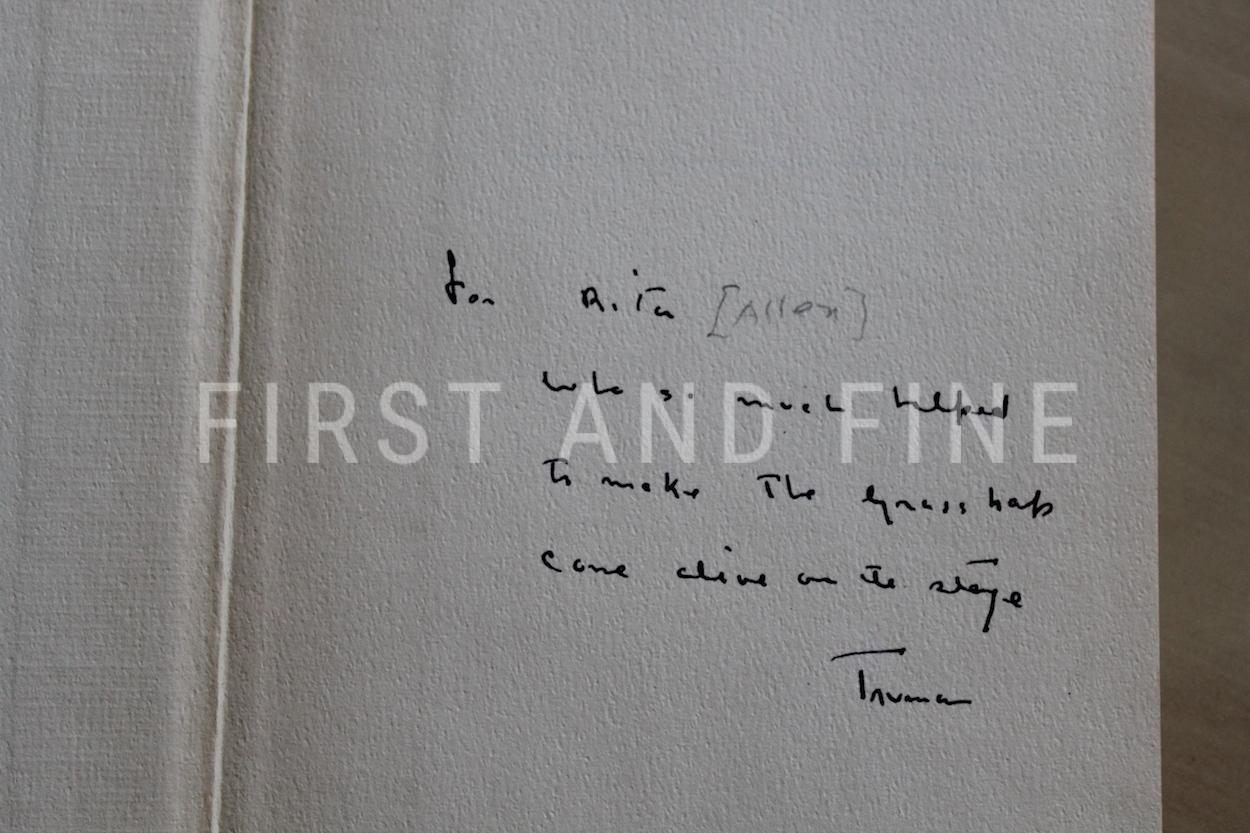 Capote, Truman (1951) 'The Grass Harp', US first edition and signed association copy - Image 10