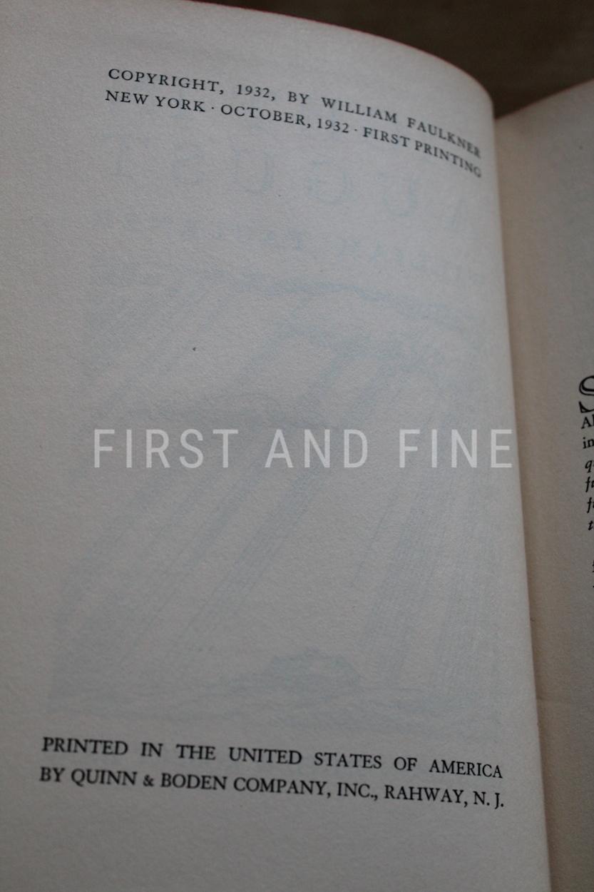 Faulkner, William (1932) 'Light in August', US first edition, first state - Image 2