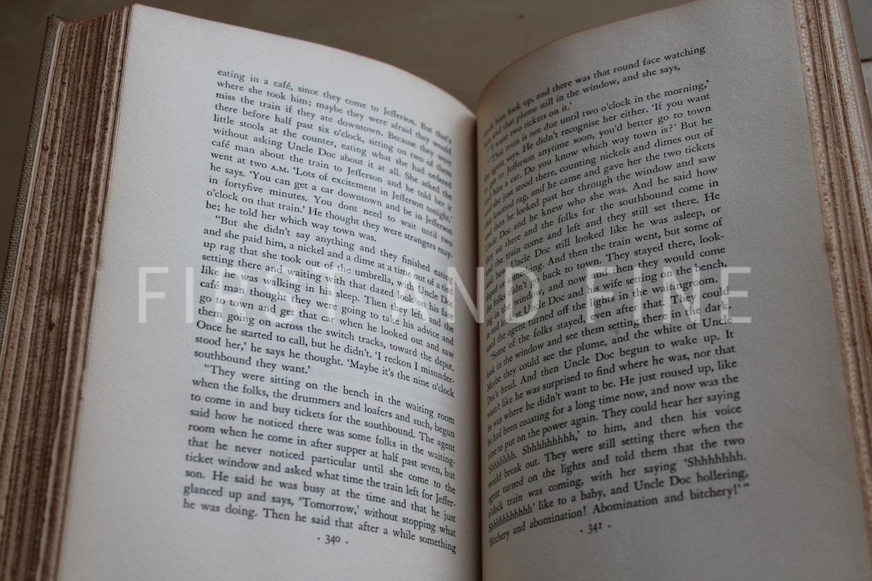 Faulkner, William (1932) 'Light in August', US first edition, first state - Image 9