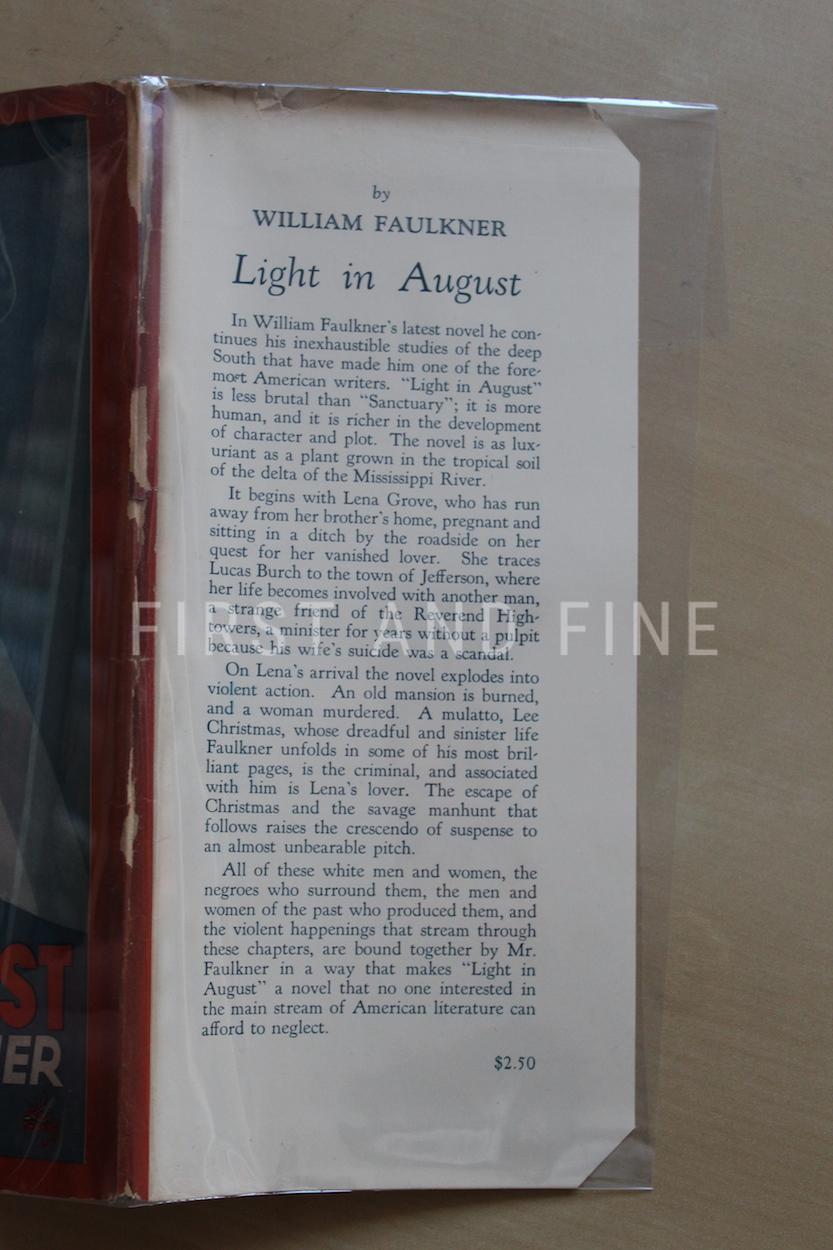Faulkner, William (1932) 'Light in August', US first edition, first state - Image 14