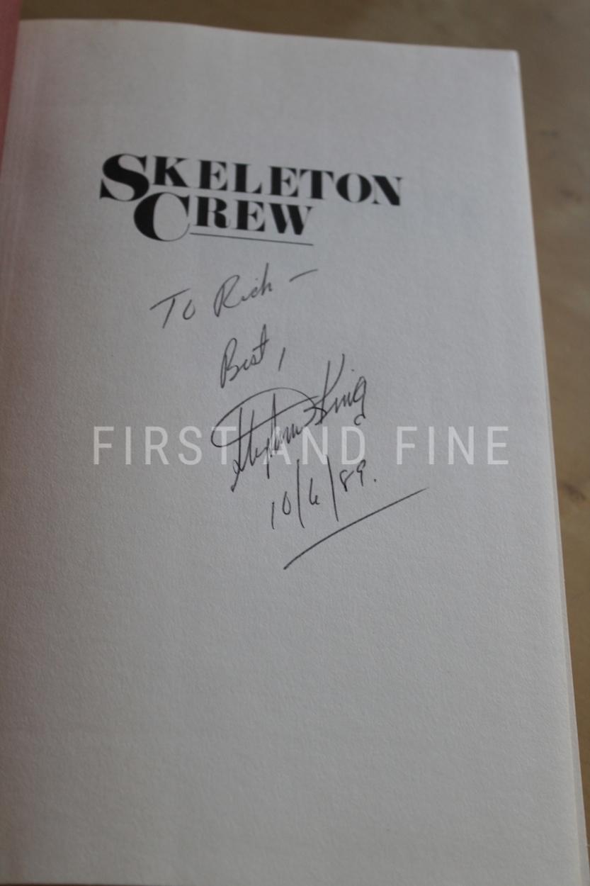 King, Stephen (1985) 'Skeleton Crew', signed first trade edition - Image 2