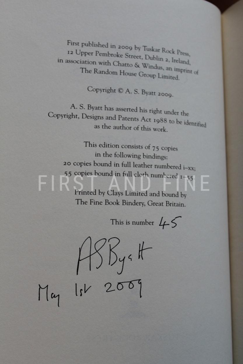 Byatt, AS (2009) 'The Children's Book', signed limited edition bound in cloth - Image 2