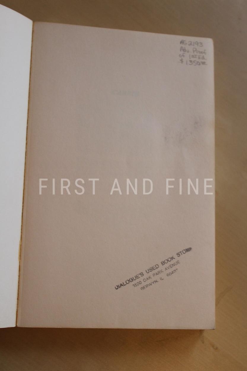 King, Stephen (1974) 'Carrie', US proof copy with signature and letter - Image 8
