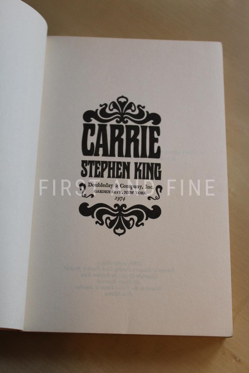 King, Stephen (1974) 'Carrie', US proof copy with signature and letter - Image 10