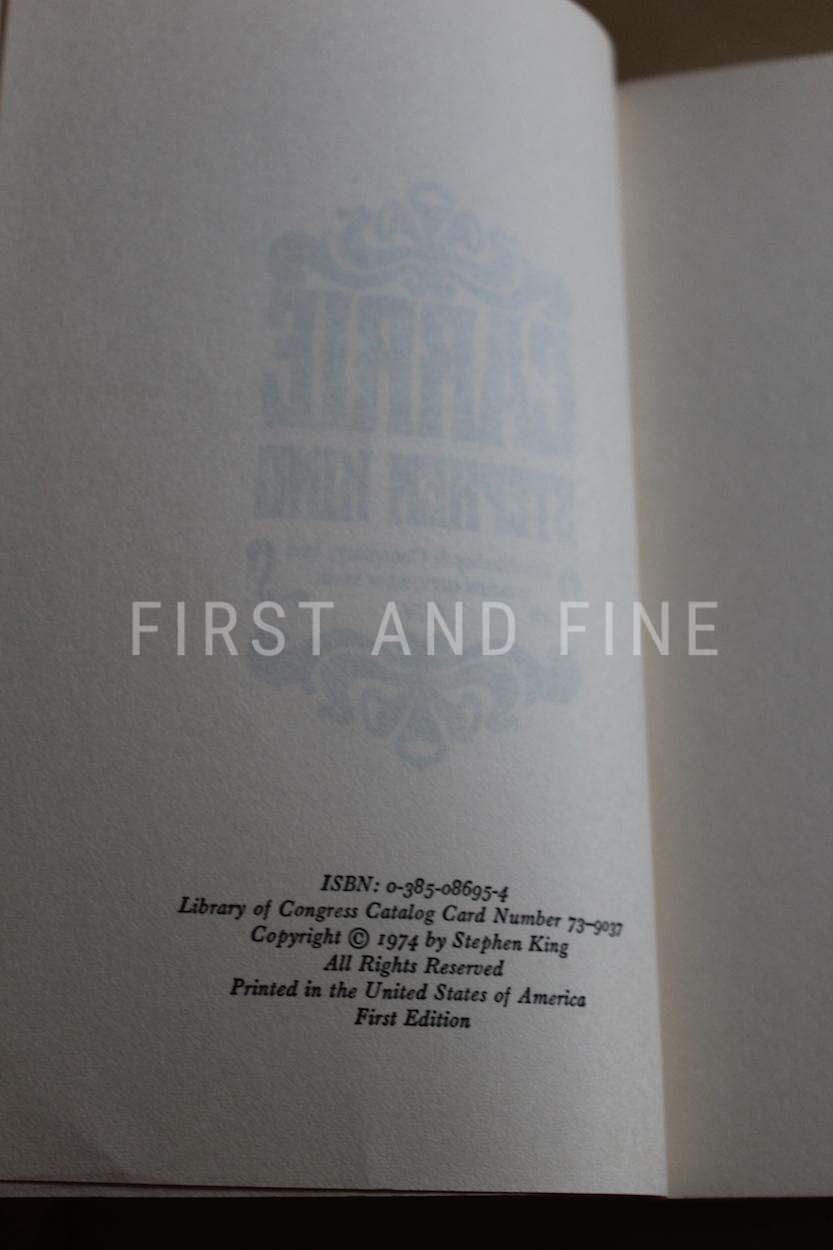 King, Stephen (1974) 'Carrie', US proof copy with signature and letter - Image 9