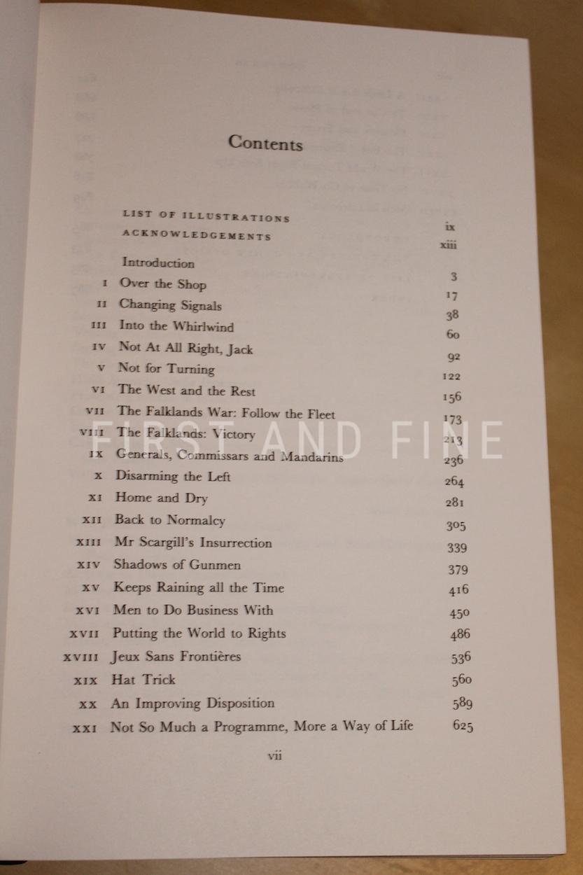 Thatcher, Margaret (1993) 'The Downing Street Years', UK signed limited edition bound in full leather - Image 12