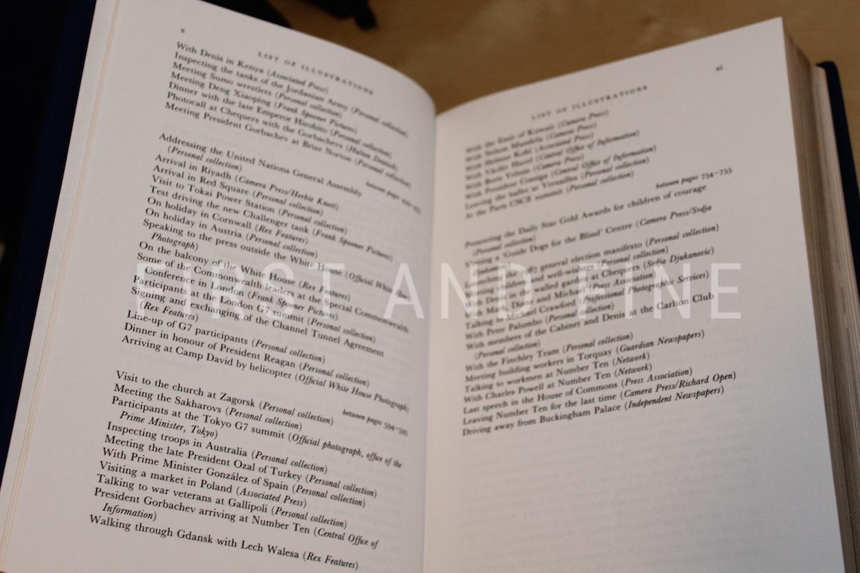Thatcher, Margaret (1993) 'The Downing Street Years', UK signed limited edition bound in full leather - Image 15