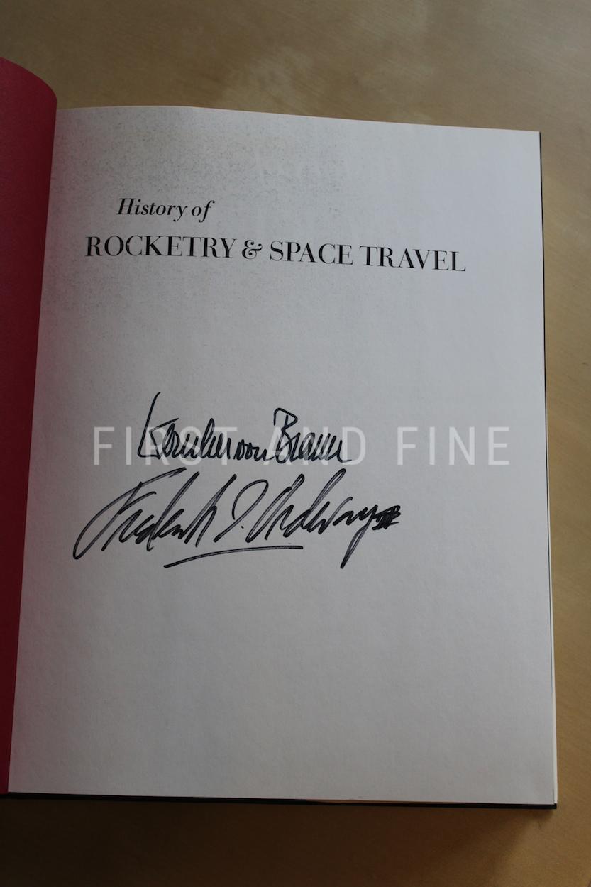 von Braun, Wernher and Ordway III, Frederick Ira (1975) 'History of Rocketry & Space Travel', signed revised edition - Image 2