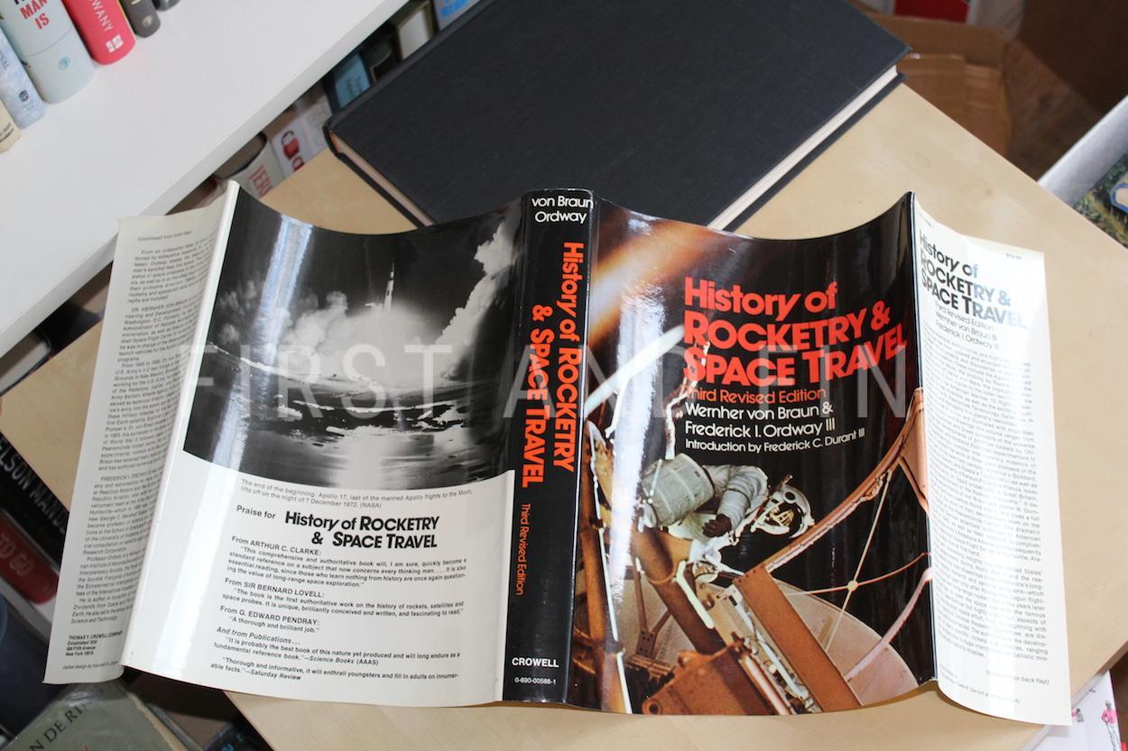 von Braun, Wernher and Ordway III, Frederick Ira (1975) 'History of Rocketry & Space Travel', signed revised edition - Image 15