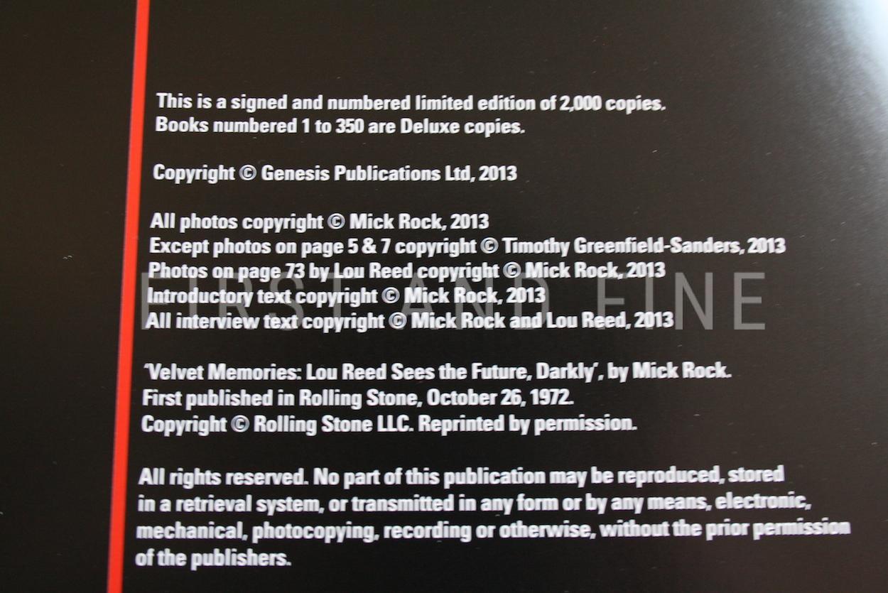 Reed, Lou & Rock, Mick (2013) 'Transformer', signed deluxe limited edition - Image 3
