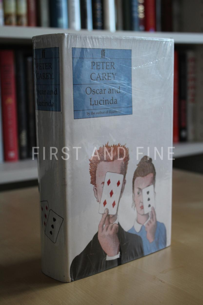 Carey, Peter, (1988) 'Oscar and Lucinda', UK signed first edition