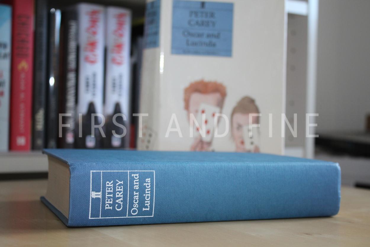 Carey, Peter, (1988) 'Oscar and Lucinda', UK signed first edition - Image 5