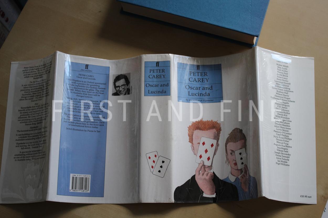 Carey, Peter, (1988) 'Oscar and Lucinda', UK signed first edition - Image 11