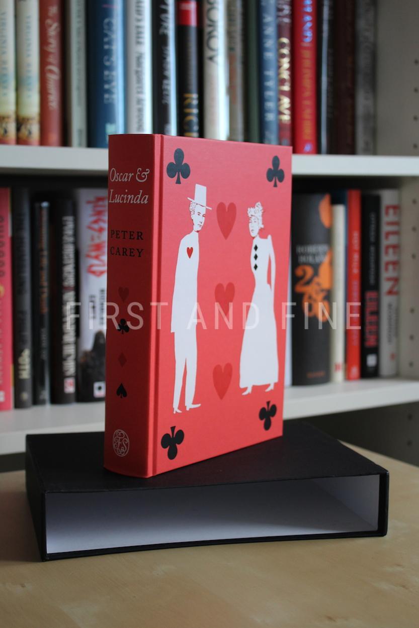Carey, Peter (2009) 'Oscar and Lucinda', signed Folio Society illustrated edition