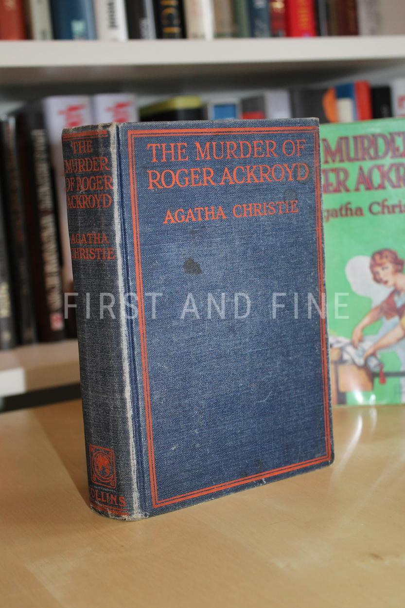 Christie, Agatha (1926) 'The Murder of Roger Ackroyd', UK first edition