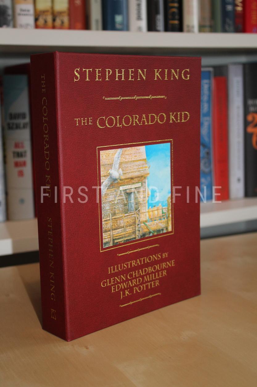 King, Stephen (2007) 'Colorado Kid', UK signed deluxe limited edition 1/33 with unique artist remarques