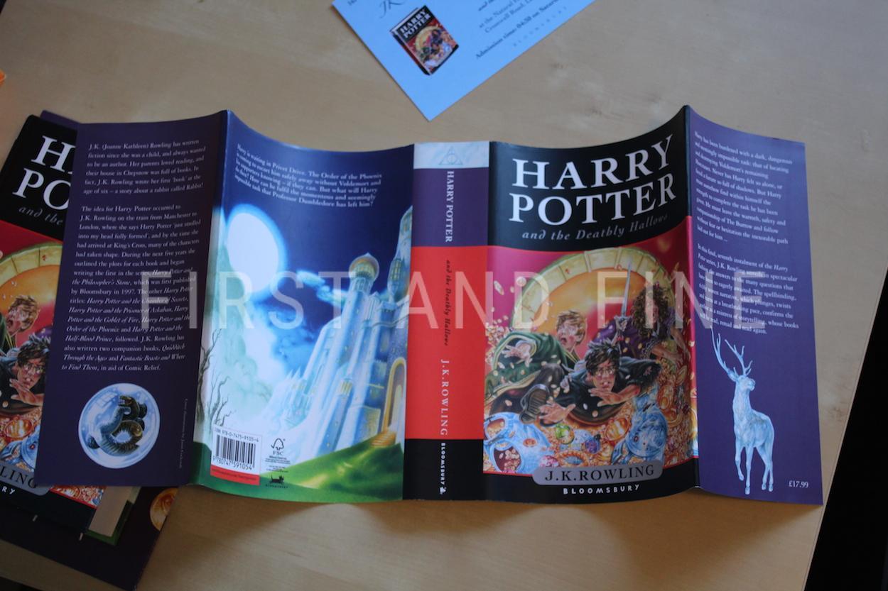 Rowling, J.K. (2007) 'Harry Potter and the Deathly Hallows', UK signed first edition with ephemera - Image 9