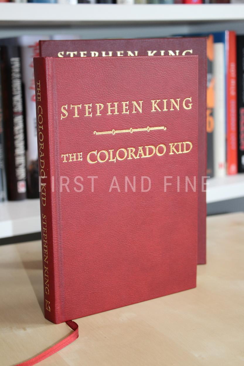King, Stephen (2007) 'Colorado Kid', UK signed deluxe limited edition 1/33 with unique artist remarques - Image 8