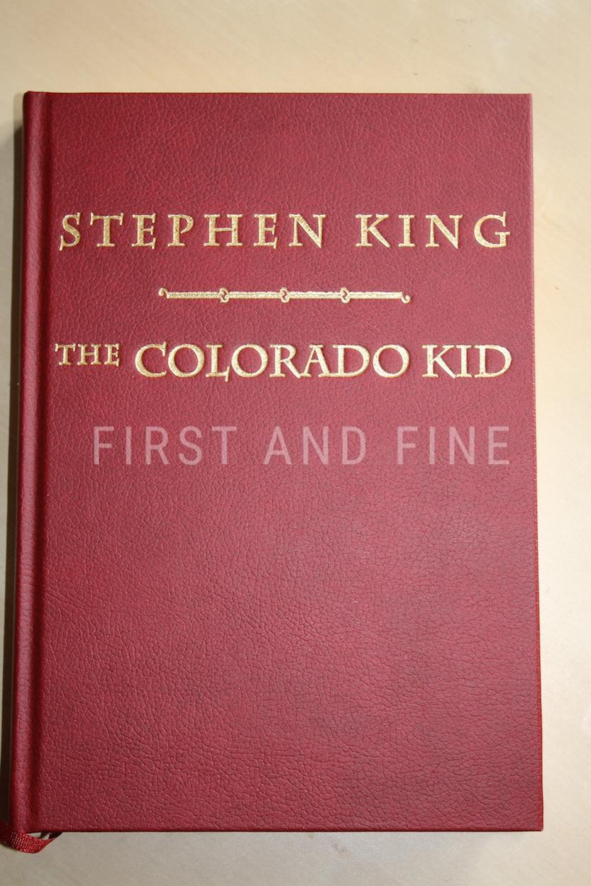 King, Stephen (2007) 'Colorado Kid', UK signed deluxe limited edition 1/33 with unique artist remarques - Image 9