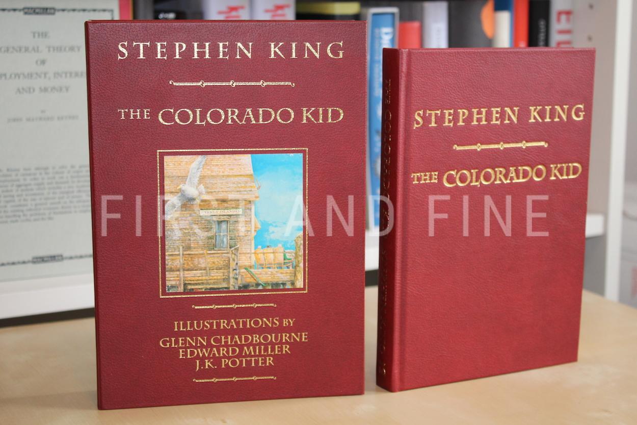 King, Stephen (2007) 'Colorado Kid', UK signed deluxe limited edition 1/33 with unique artist remarques - Image 10