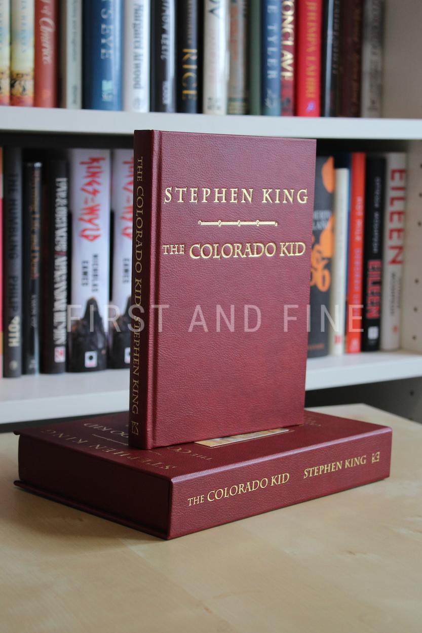 King, Stephen (2007) 'Colorado Kid', UK signed deluxe limited edition 1/33 with unique artist remarques - Image 12